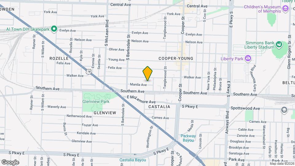 1994 Manila Ave Mapa y Detalles de la Ubicación