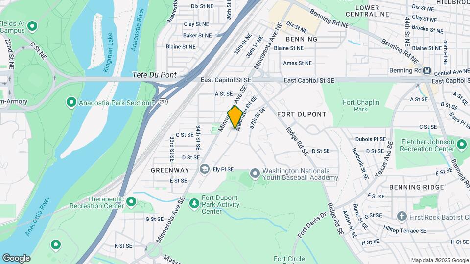 301 Anacostia Rd SE-Unit -2 BEDROOM Map and Location Details