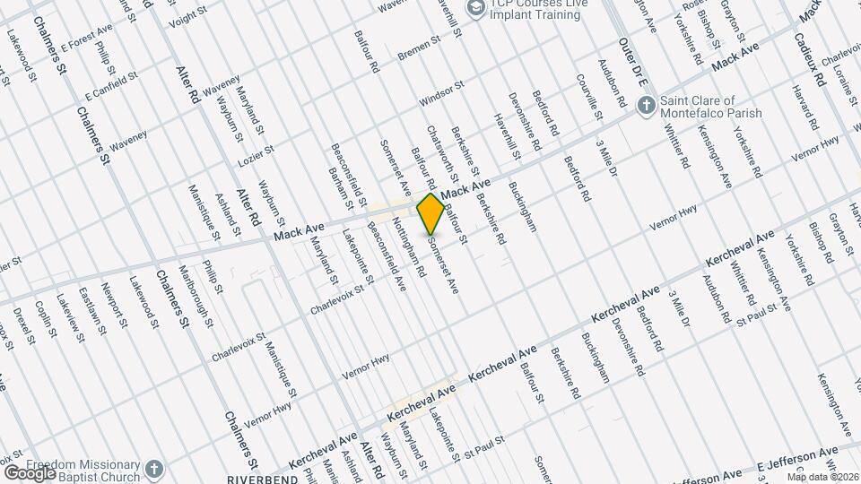 1409 Somerset Ave, Unit 1409 Unit #2 Mapa y Detalles de la Ubicación