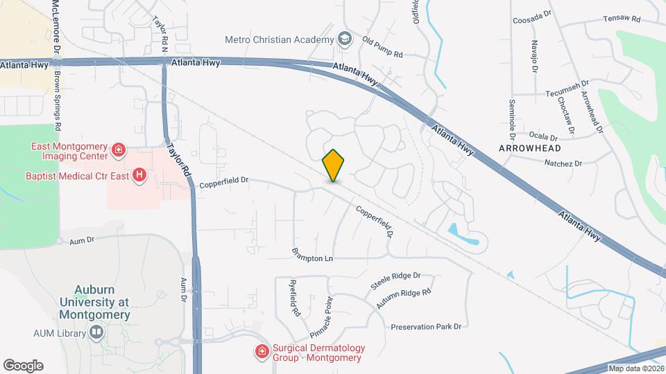 7521 Copperfield Dr Map and Location Details