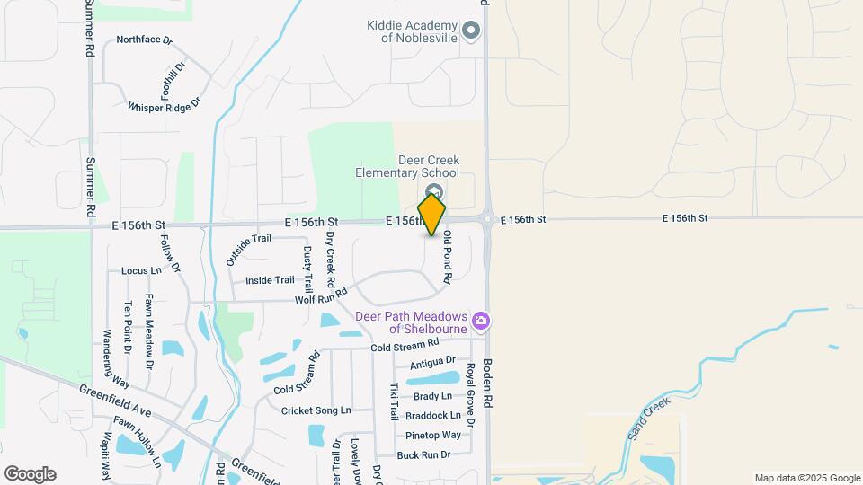 15526 Farmland Ct Map and Location Details