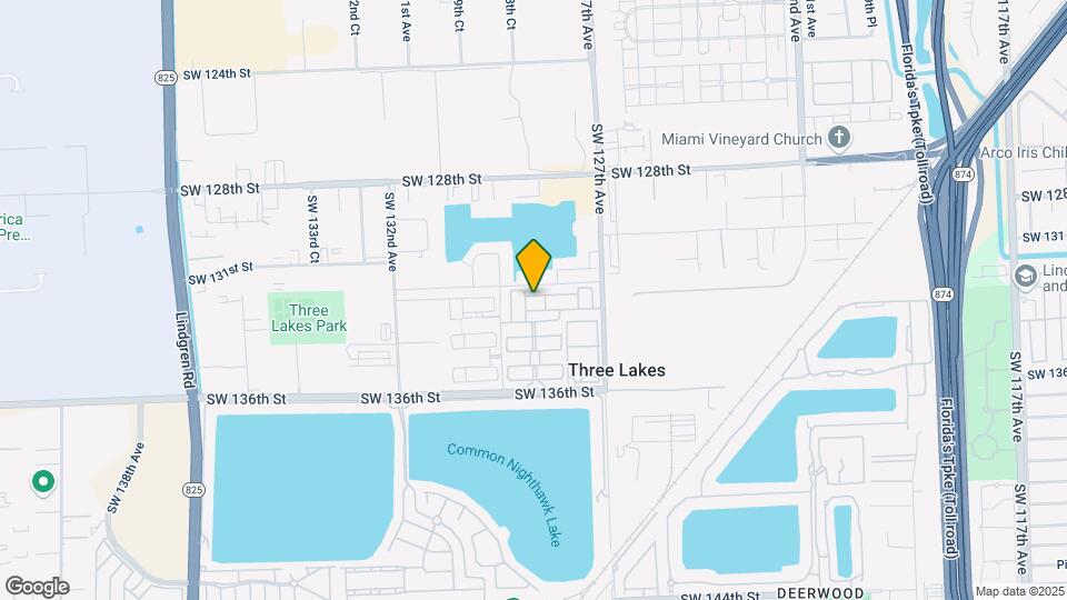 12868 SW 132nd Terrace Map and Location Details