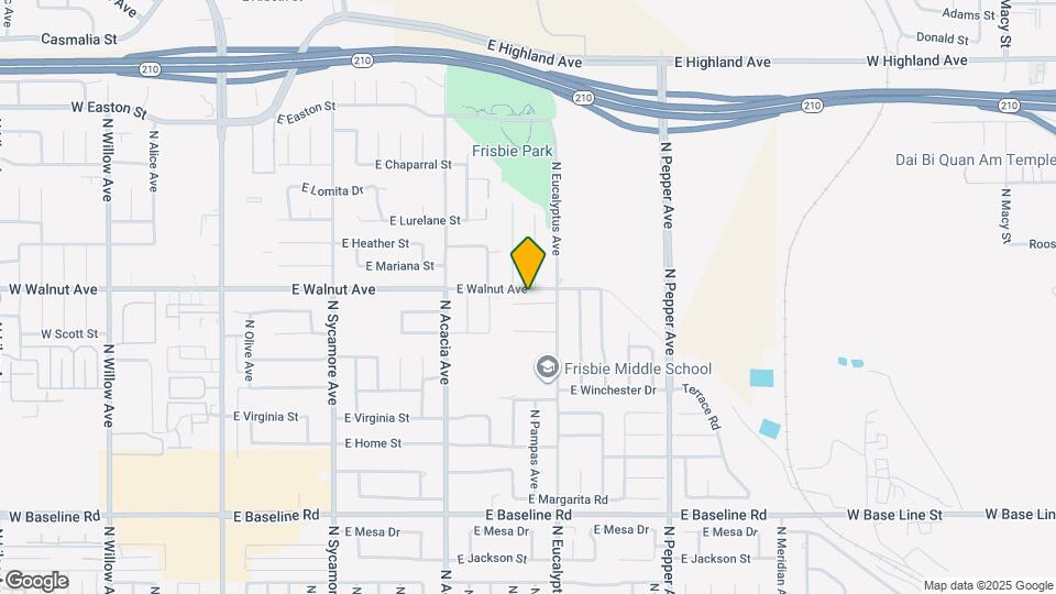 648 E Cerritos St Map and Location Details