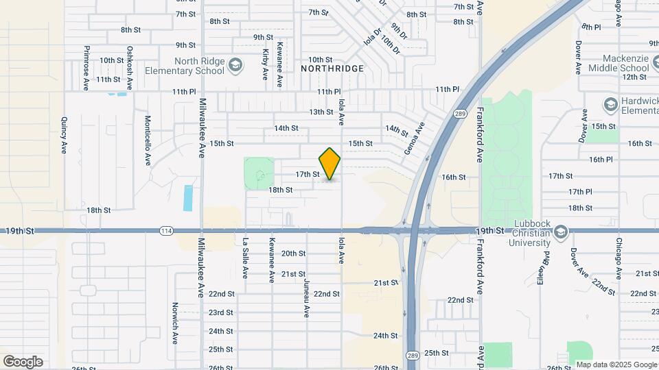 6106 18th St Map and Location Details