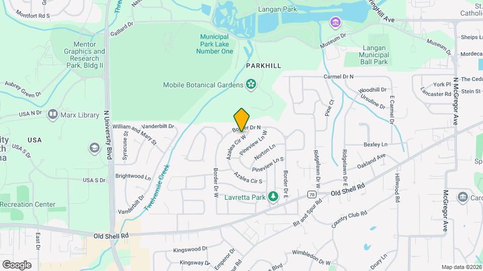 335 Azalea Cir W Map and Location Details