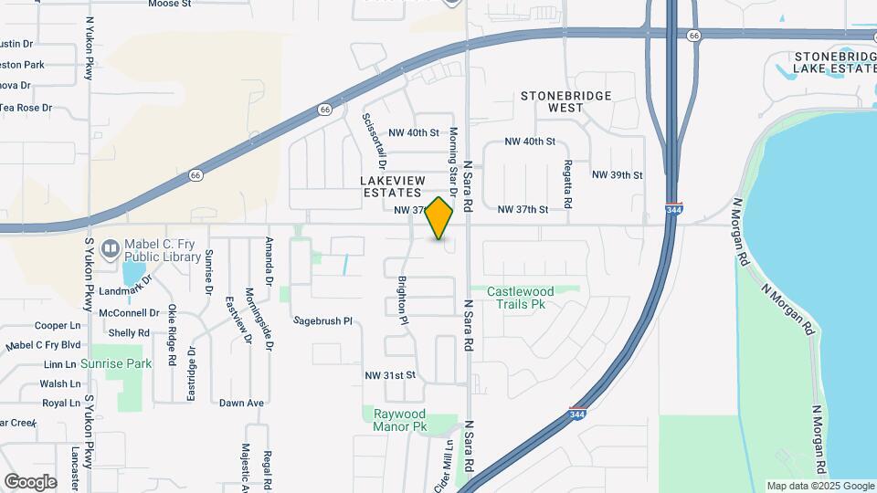 3623 Vanguard Dr Map and Location Details