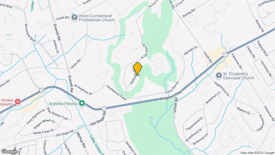 218 Baltusrol Rd Map and Location Details