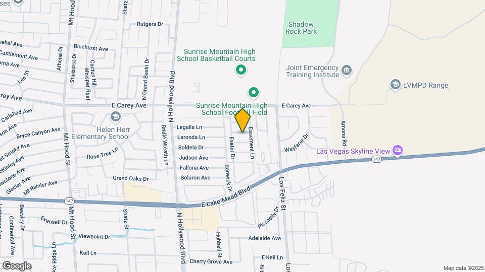 Sierra Sunrise Mapa y Detalles de la Ubicación