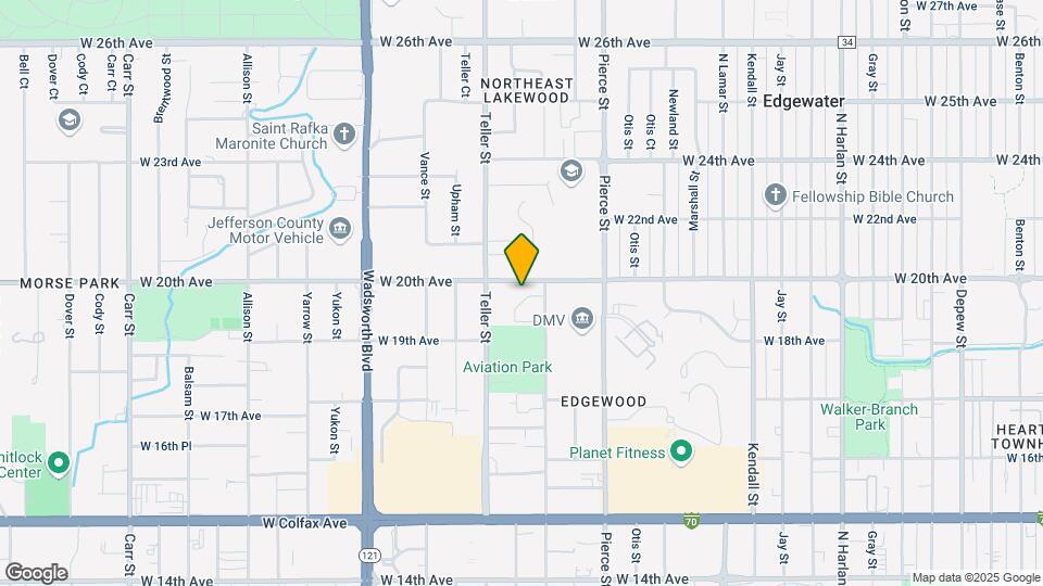 7080 W 20th Ave Mapa y Detalles de la Ubicación