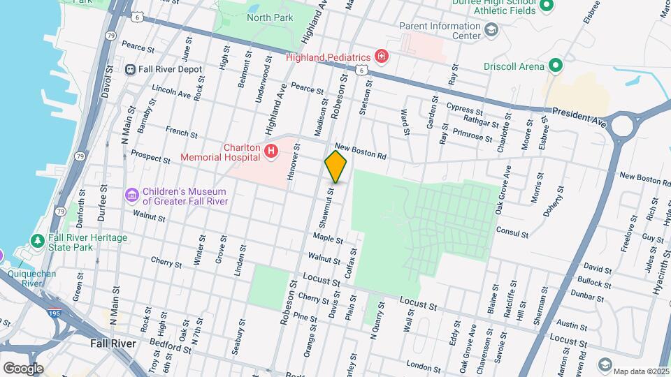161 Shawmut St, Unit 3 Map and Location Details