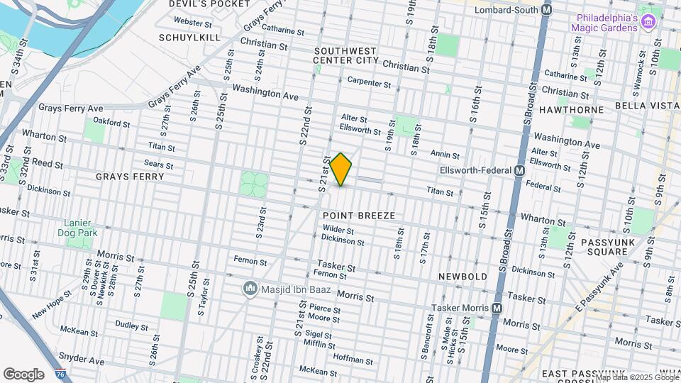 1315 S Capitol St Map and Location Details