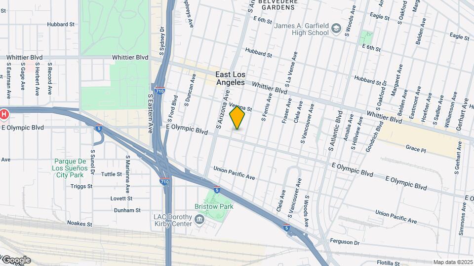 1130-1132 Kern Ave Map and Location Details