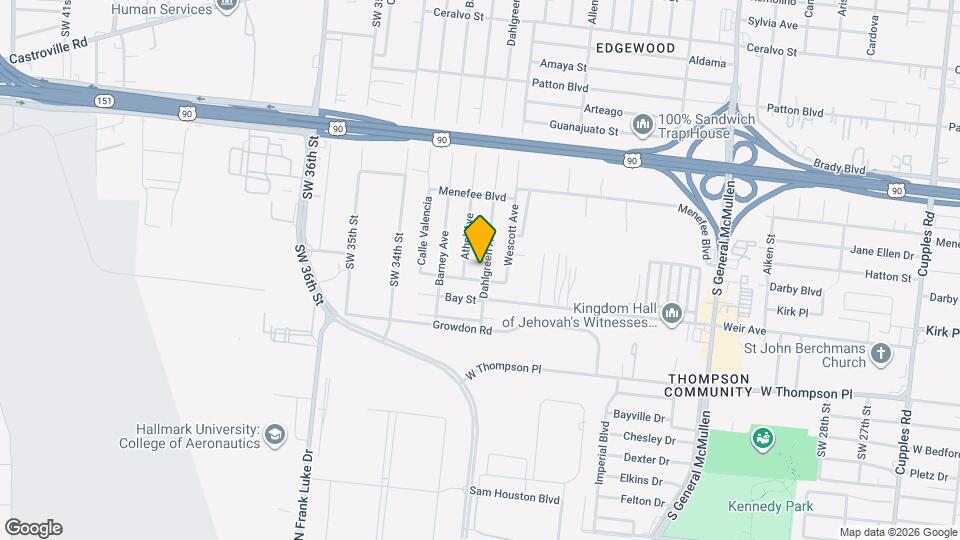 2623 Dahlgreen Ave Map and Location Details