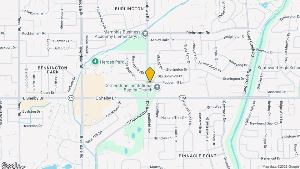 4634 S Germantown Rd Mapa y Detalles de la Ubicación