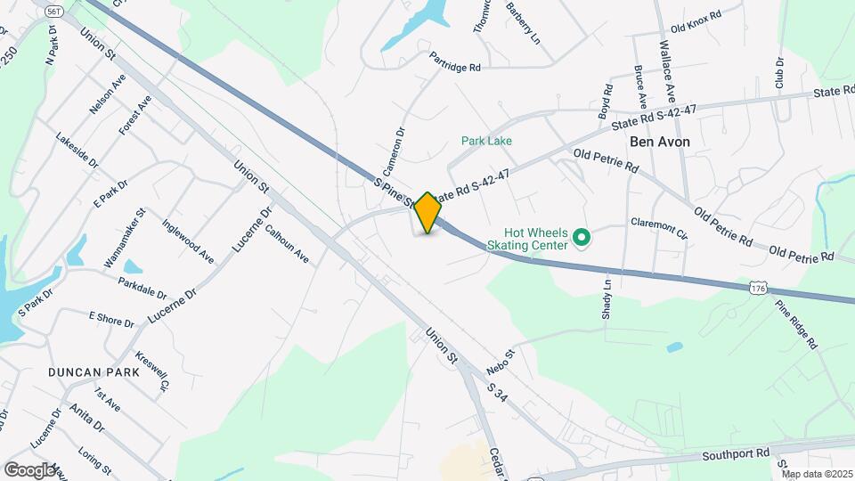 2127 Oakhurst Cir Map and Location Details