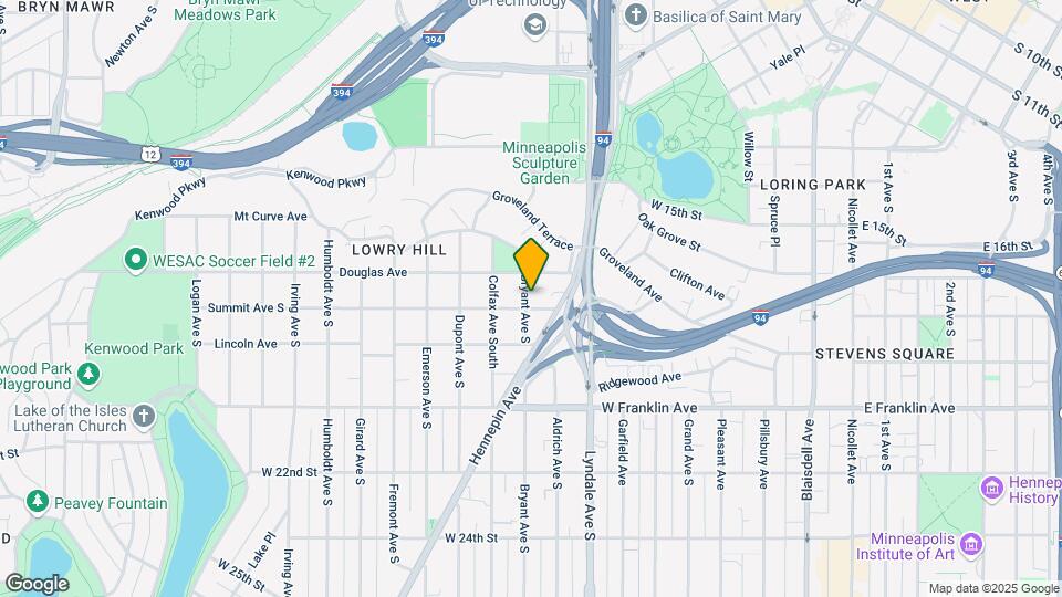 1785 Bryant Ave S Map and Location Details