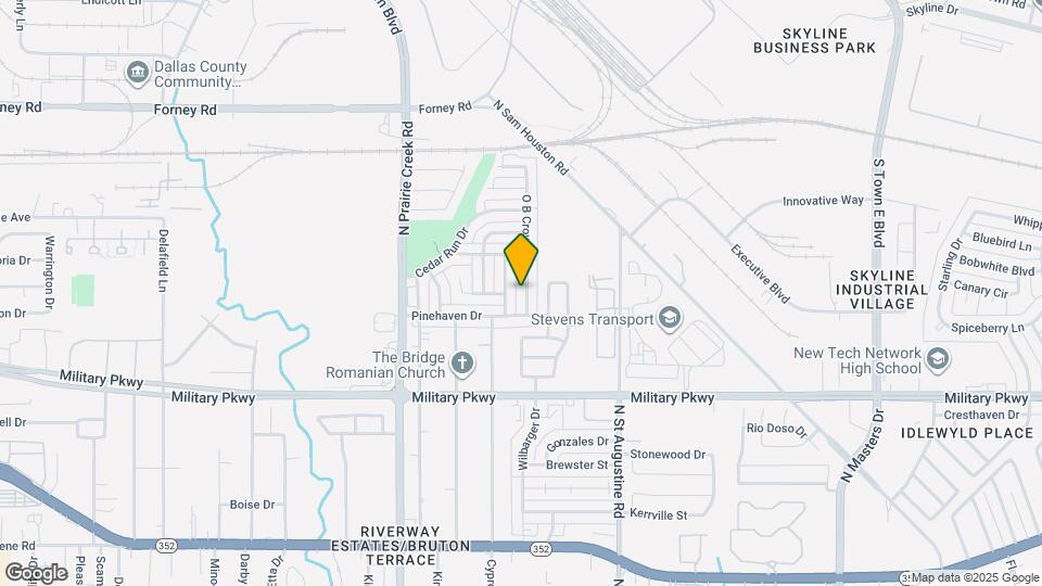 3819 O B Crowe Dr Map and Location Details