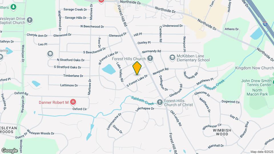 846 S Forest Lake Dr Map and Location Details