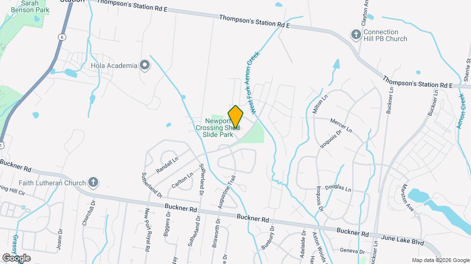 1604 Bryson Cove Map and Location Details