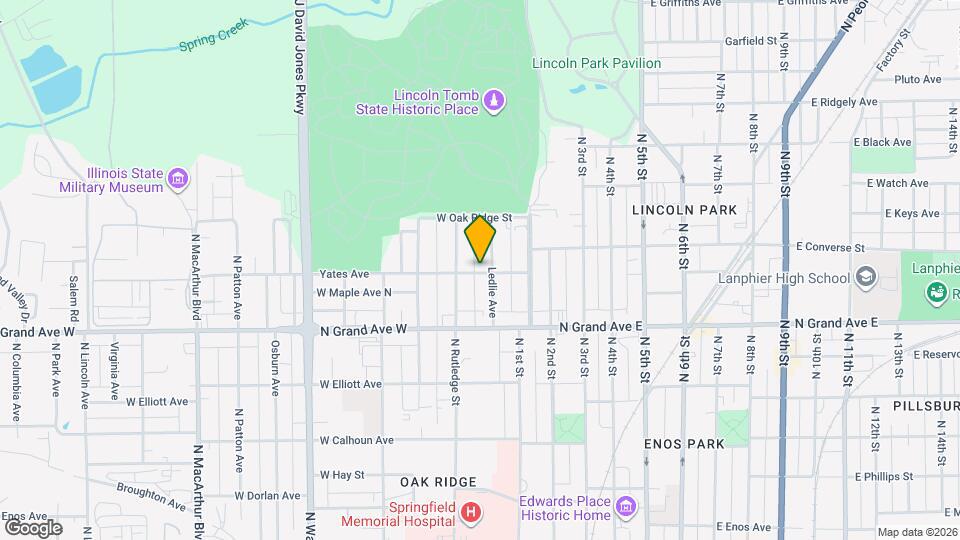 209 Yates Ave Mapa y Detalles de la Ubicación