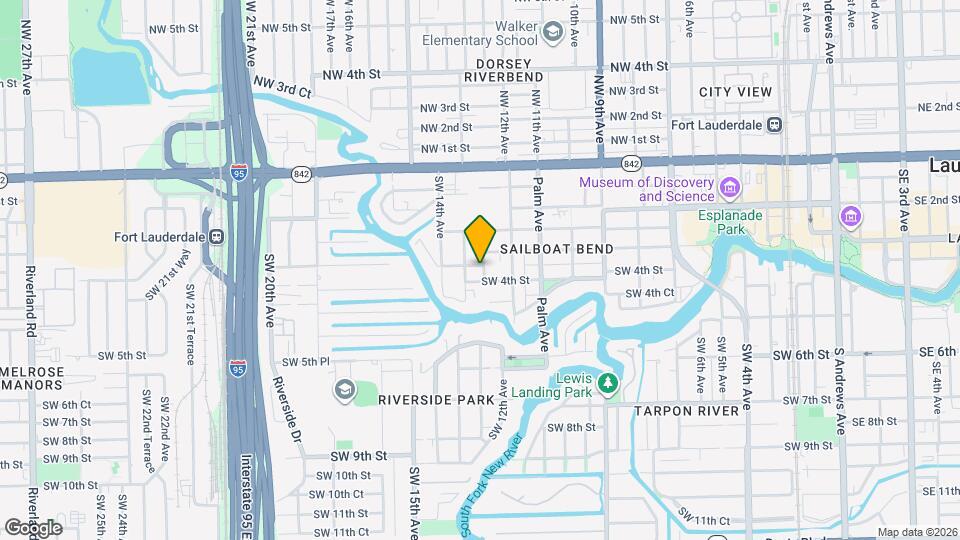 1304 SW 3rd Ct Map and Location Details