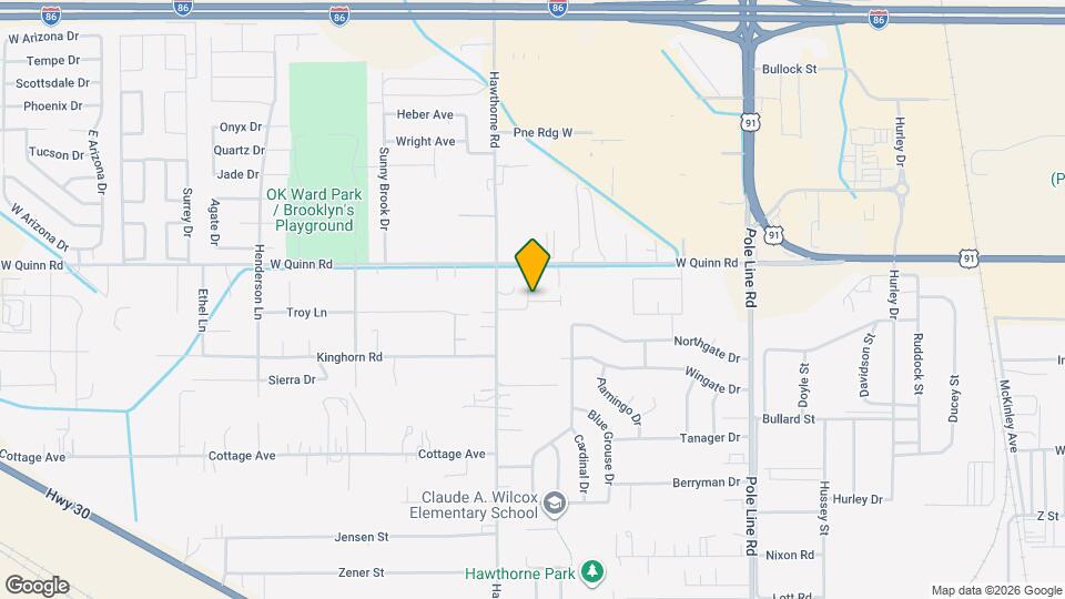 3954 Hawthorne Rd Map and Location Details