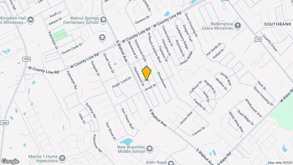 2172 Bentwood Dr Map and Location Details