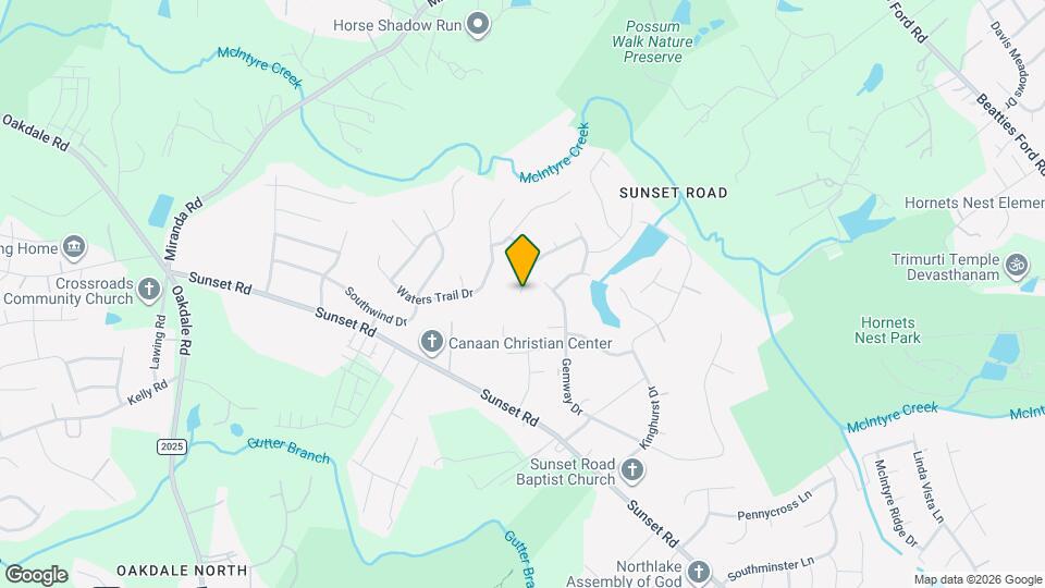 1418 Highfield Ct Mapa y Detalles de la Ubicación