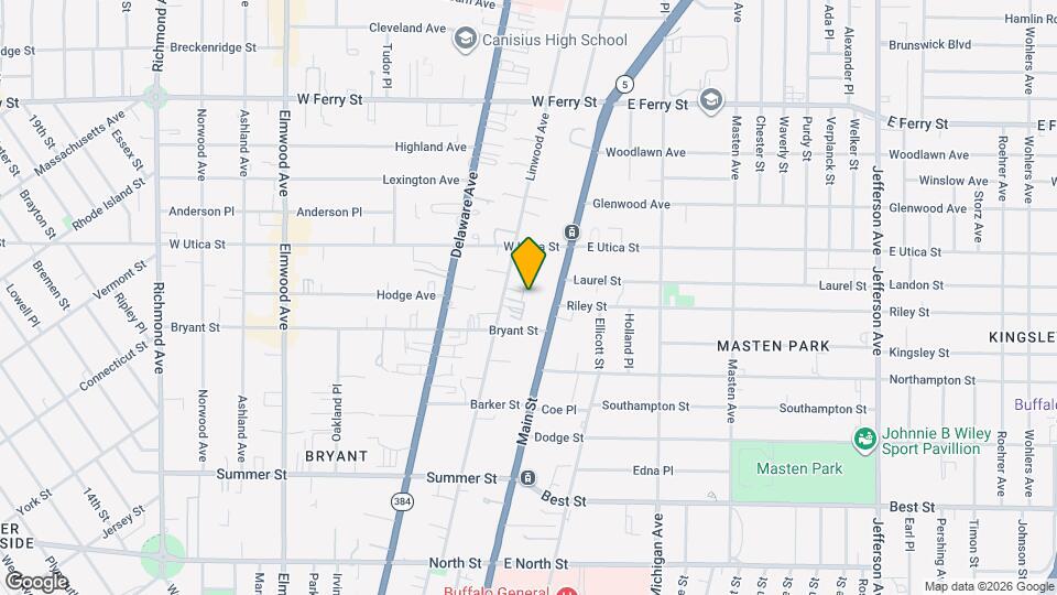 279 Linwood Ave Map and Location Details