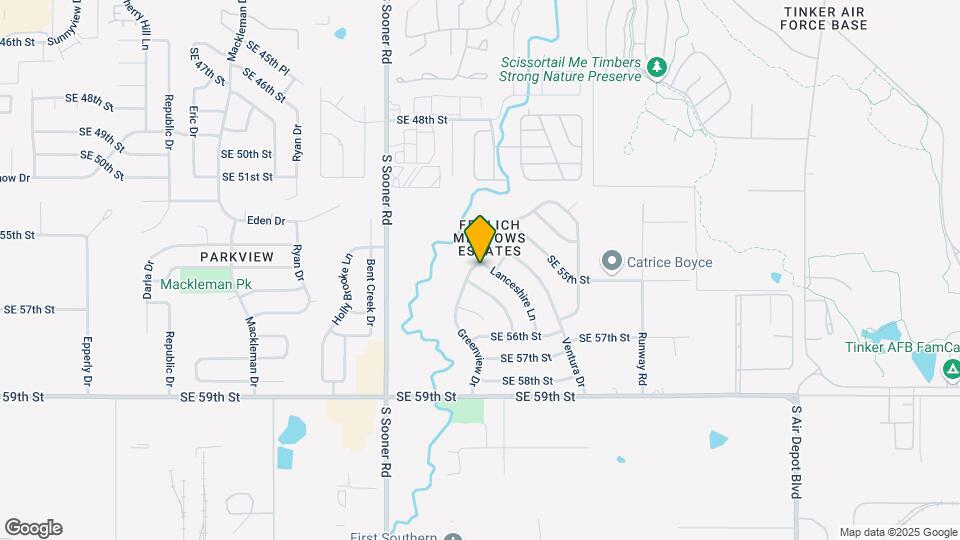 5501 Lanceshire Ln Map and Location Details