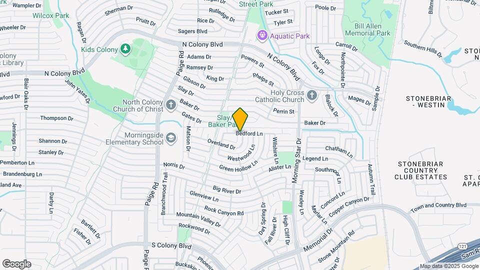 5644 Overland Dr Map and Location Details