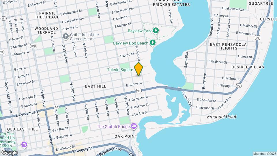 1825 E De Soto St Map and Location Details