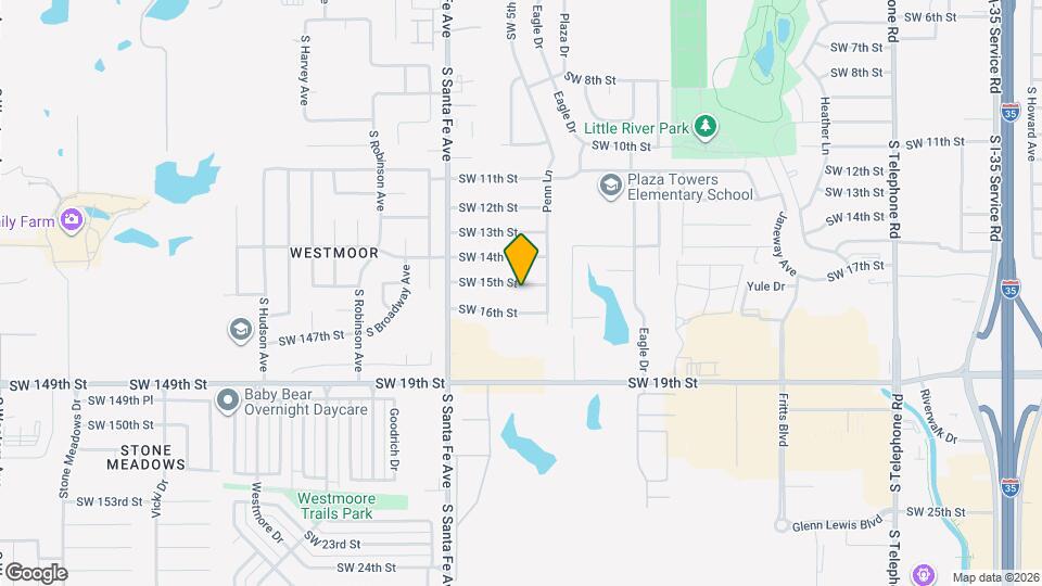 916 SW 15th St Map and Location Details