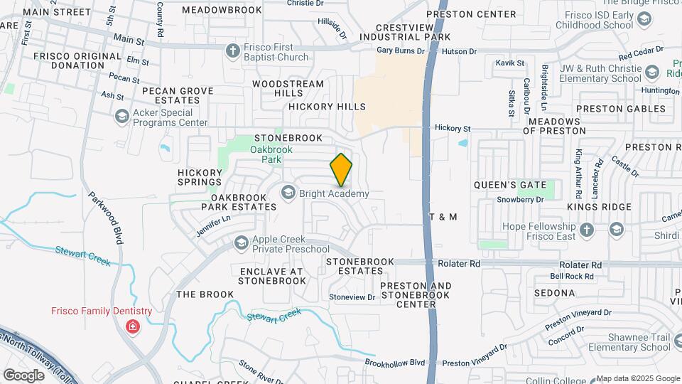 8490 Hidden Spring Dr Map and Location Details