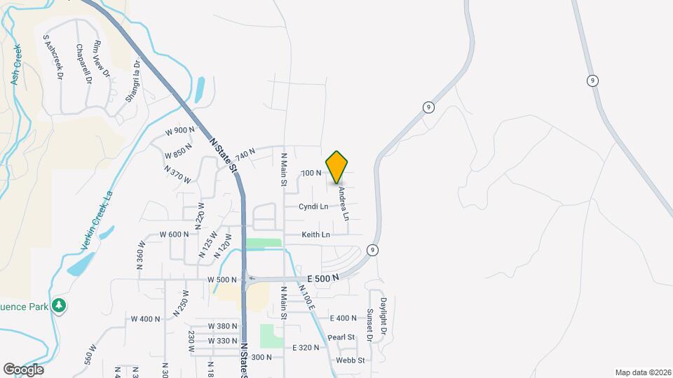 673 Andrea Ln Map and Location Details