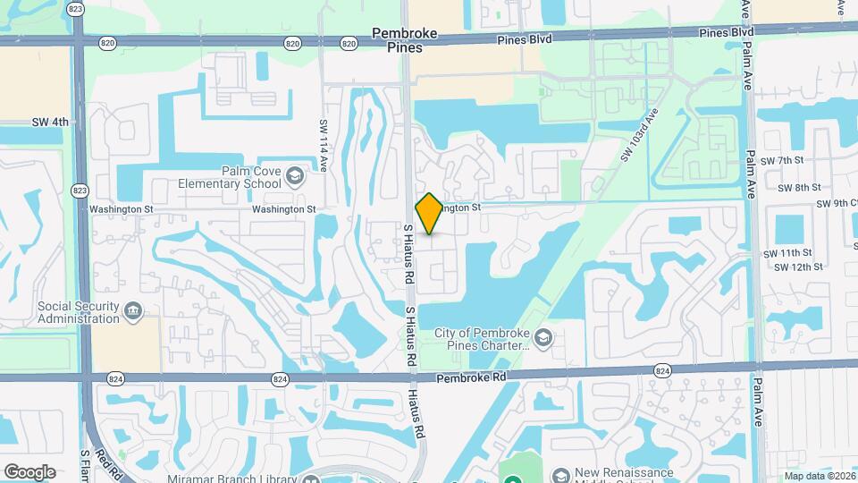 1020 SW 111th Ave Map and Location Details