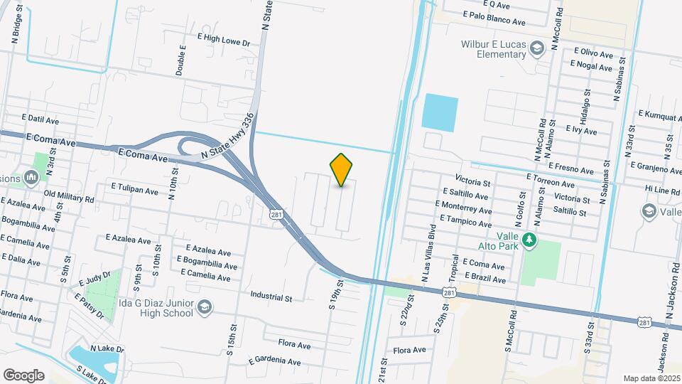 12 N 17th St Map and Location Details