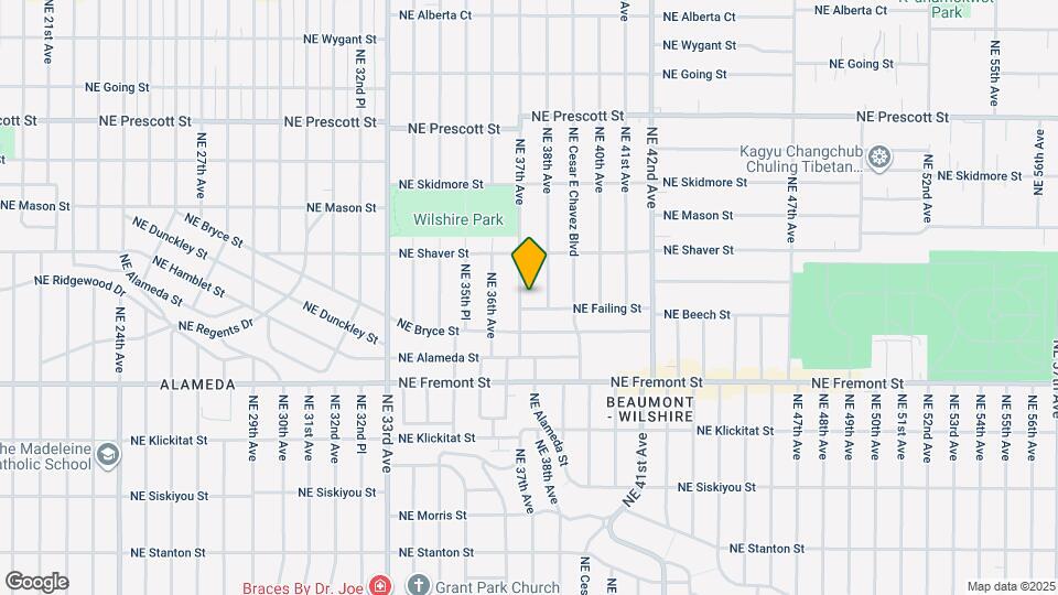 3920 NE 37th Ave Mapa y Detalles de la Ubicación