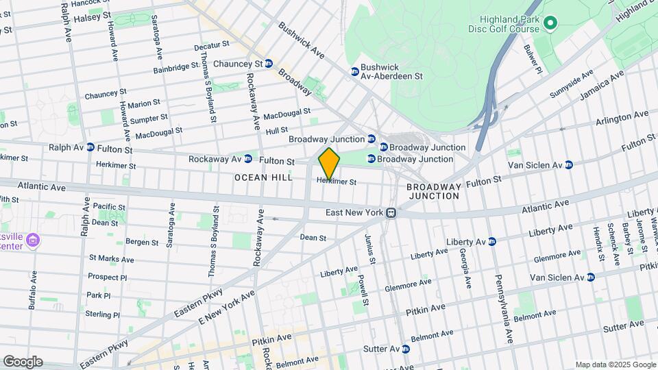 1416 Herkimer St Map and Location Details