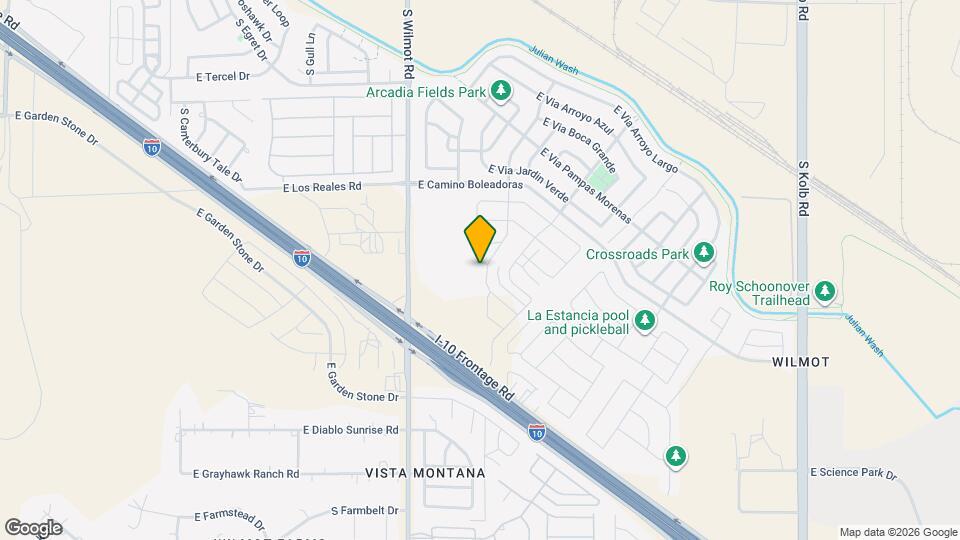 7460 S Paseo Monte de Oro Mapa y Detalles de la Ubicación