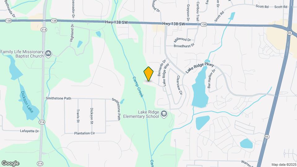 1364 Hollenbeck Ln Map and Location Details