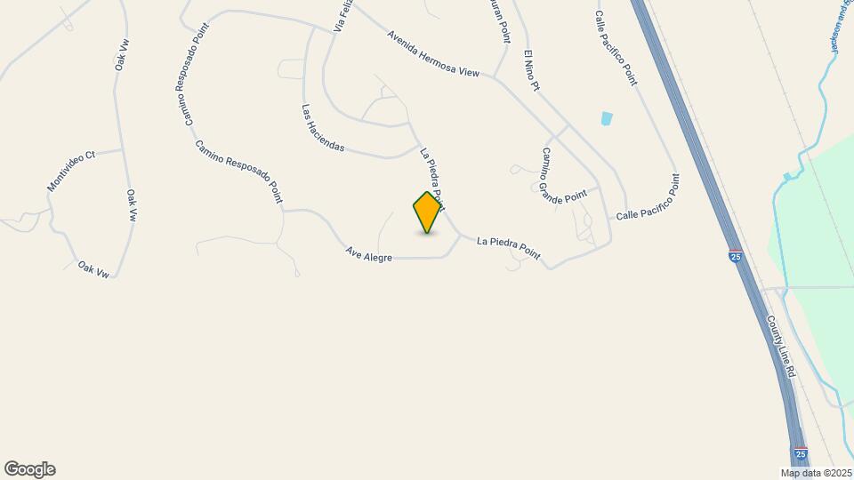 9770 Avenida Alegre Point Map and Location Details