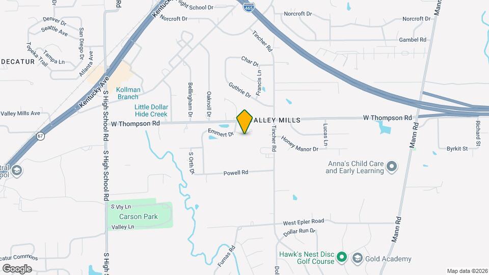 5523 Orth Ct Mapa y Detalles de la Ubicación