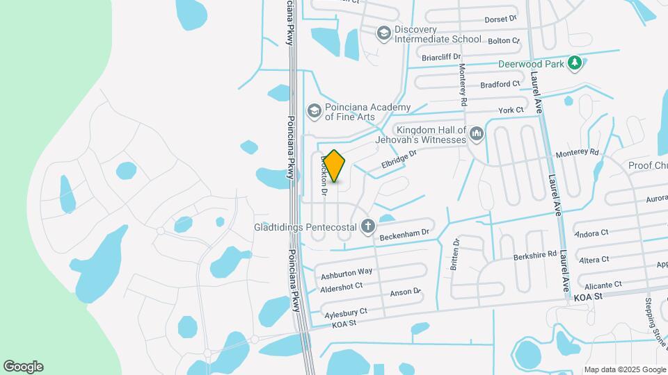 607 Basingstoke Ct Map and Location Details