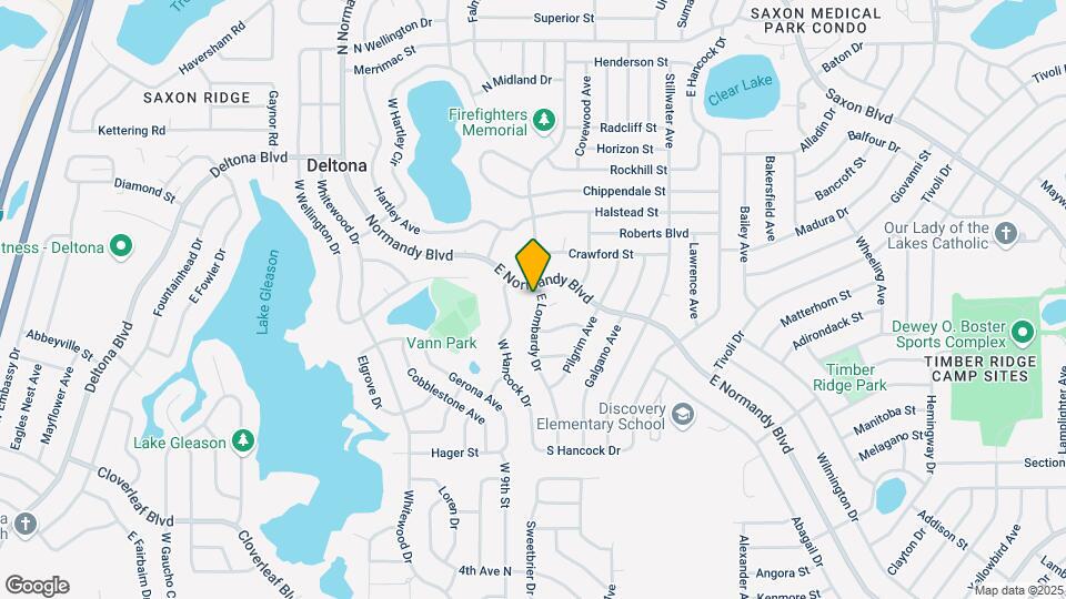 1194 E Lombardy Dr Map and Location Details