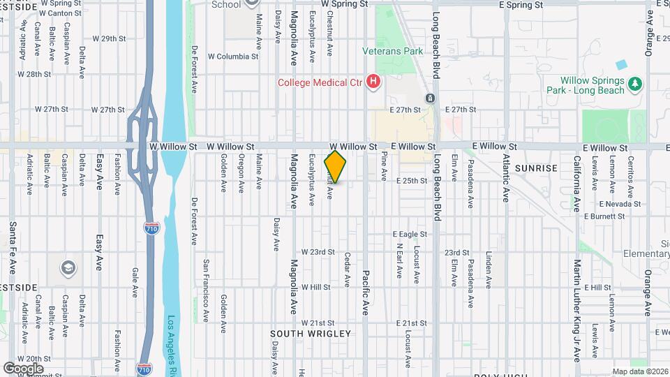 2472 Chestnut Ave Mapa y Detalles de la Ubicación