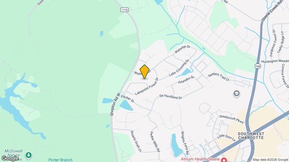 11622 Village Pond Dr Map and Location Details