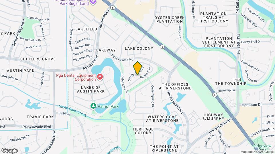 3122 Rimrock Dr Map and Location Details