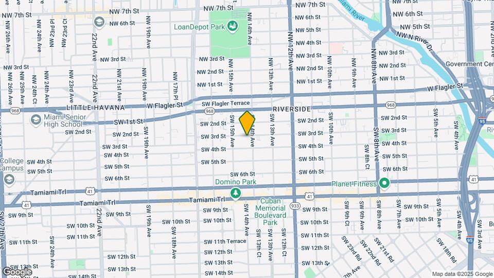 1418 SW 3rd St Mapa y Detalles de la Ubicación