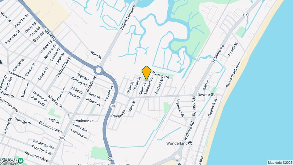 57 Bates St-Unit -1 Map and Location Details